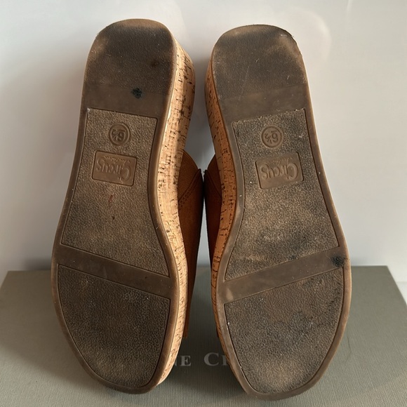 Circus brown suede cork platform sandle - Picture 4 of 7